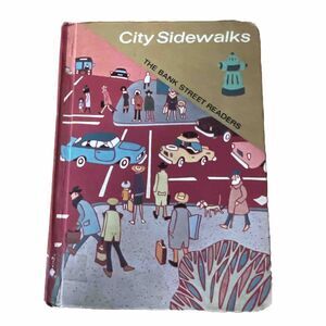 City Sidewalks (Bank Street Readers) Vintage Ex Library 1972